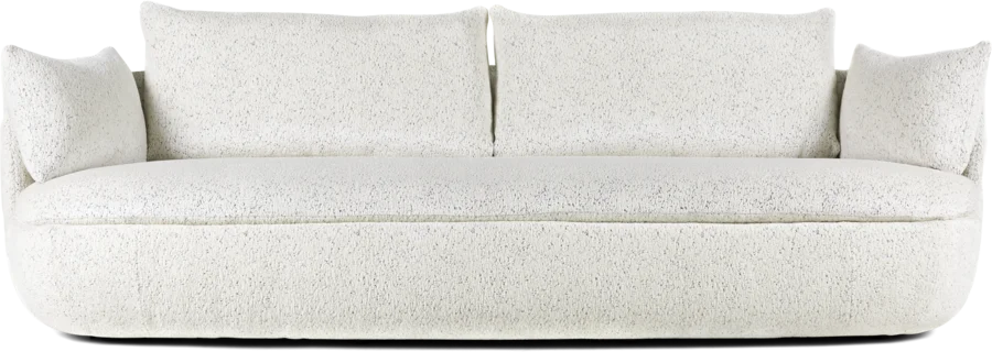 Bart Sofa Dodo Pavone Jacquard front view